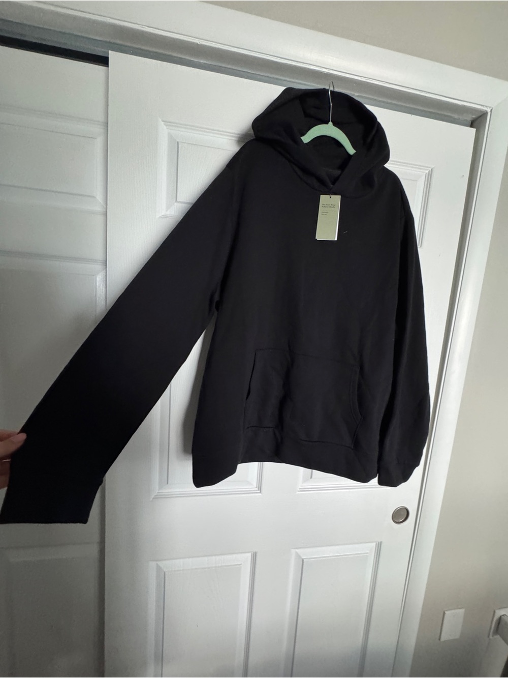 Goodfellow & Co Men’s Black Pullover Hoodie – Size XXL – New with Tags
